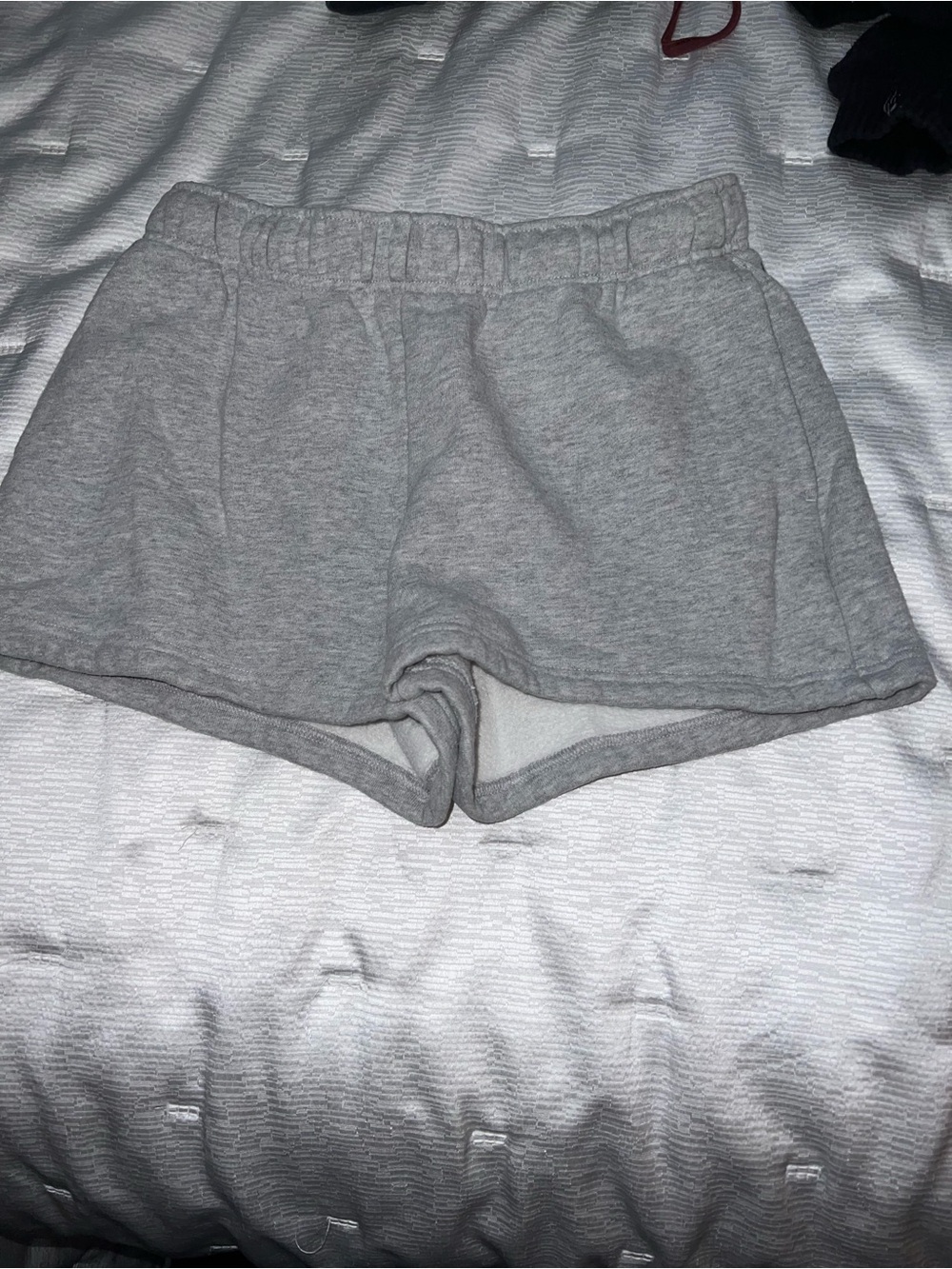 TNA Heather Gray Athletic Fleece Shorts